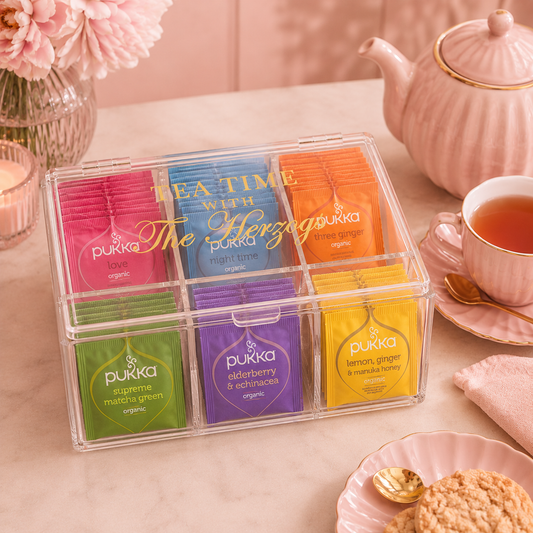 Lucite Tea Box