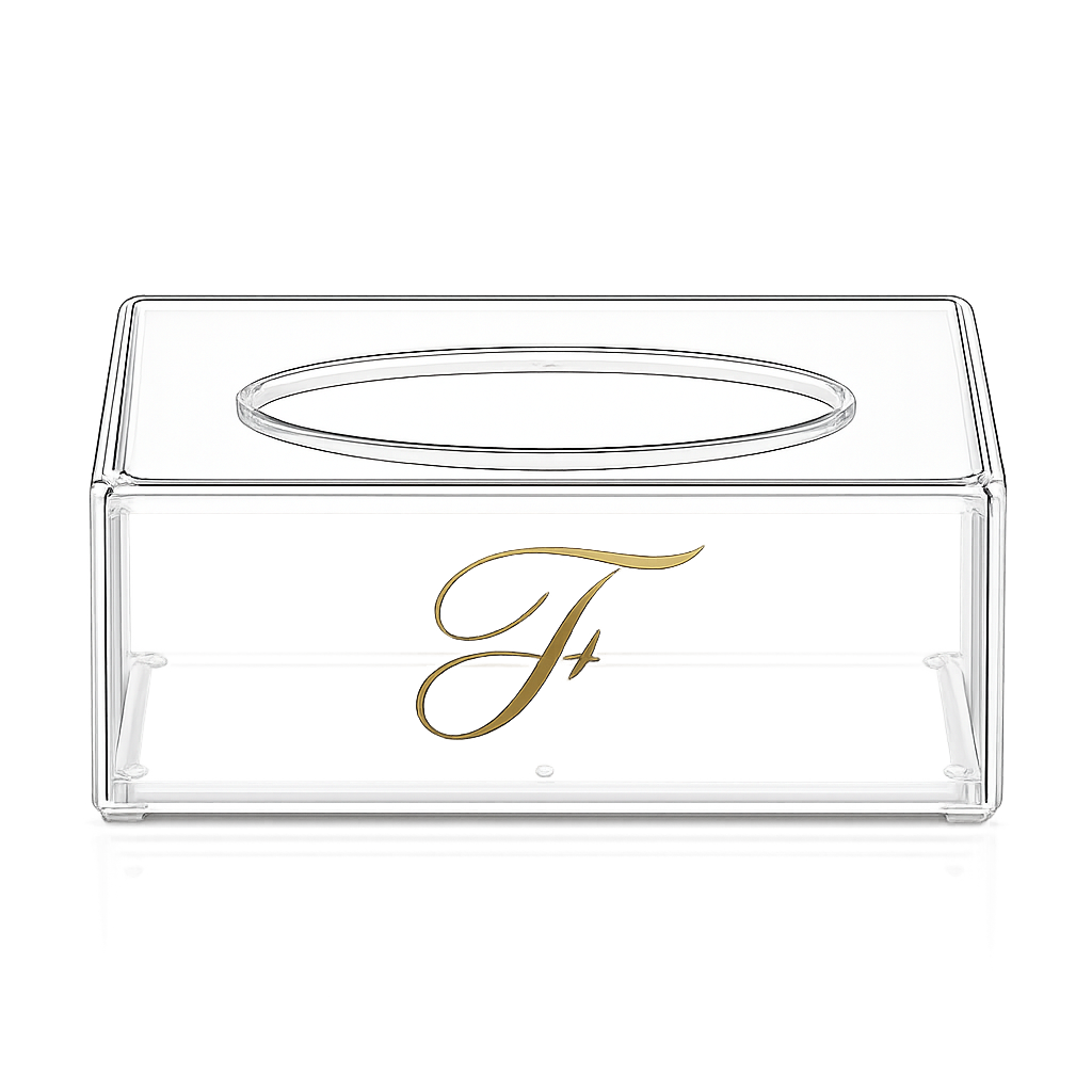 Lucite Tissue Box