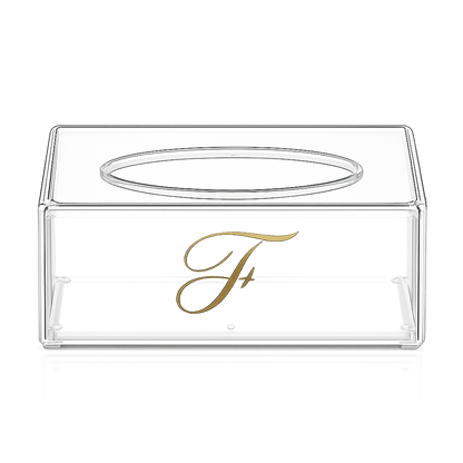 Lucite Tissue Box