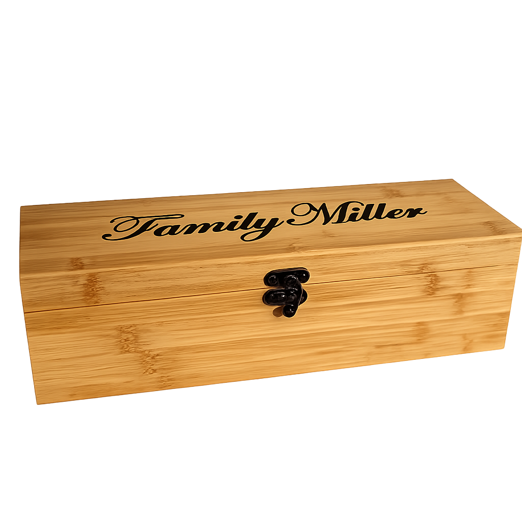 Wine Box and Opener Set