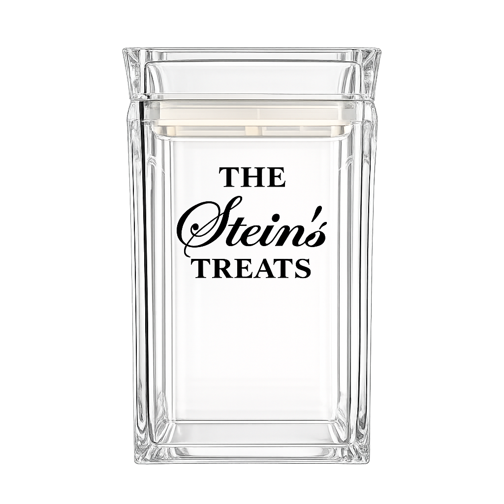 Lucite Treat Jar
