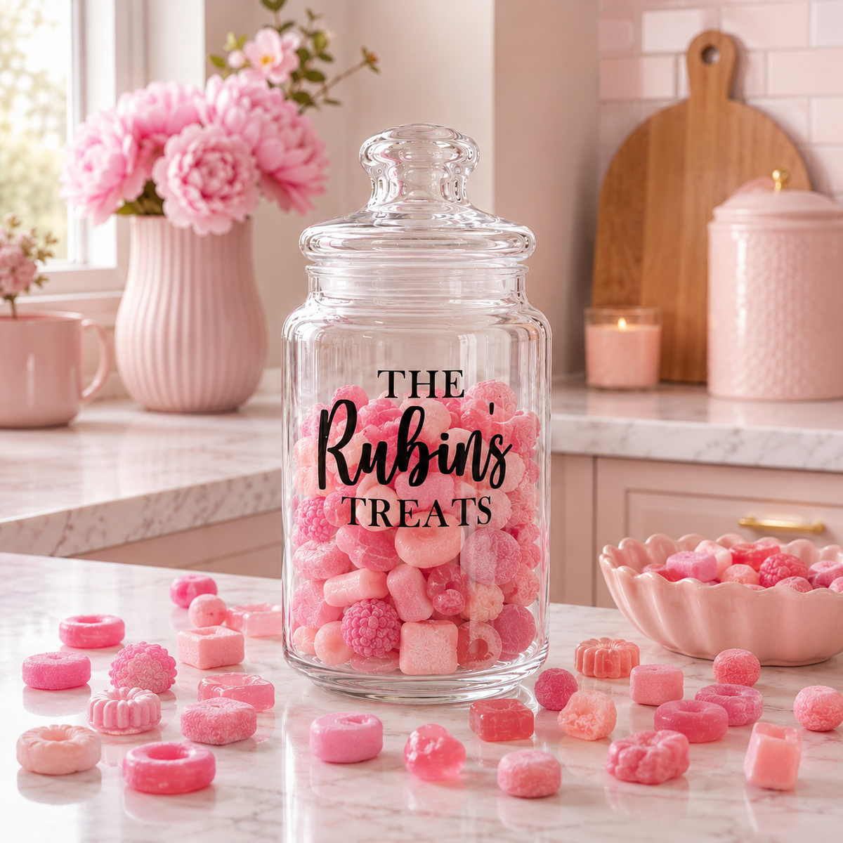 Glass Treat Jar
