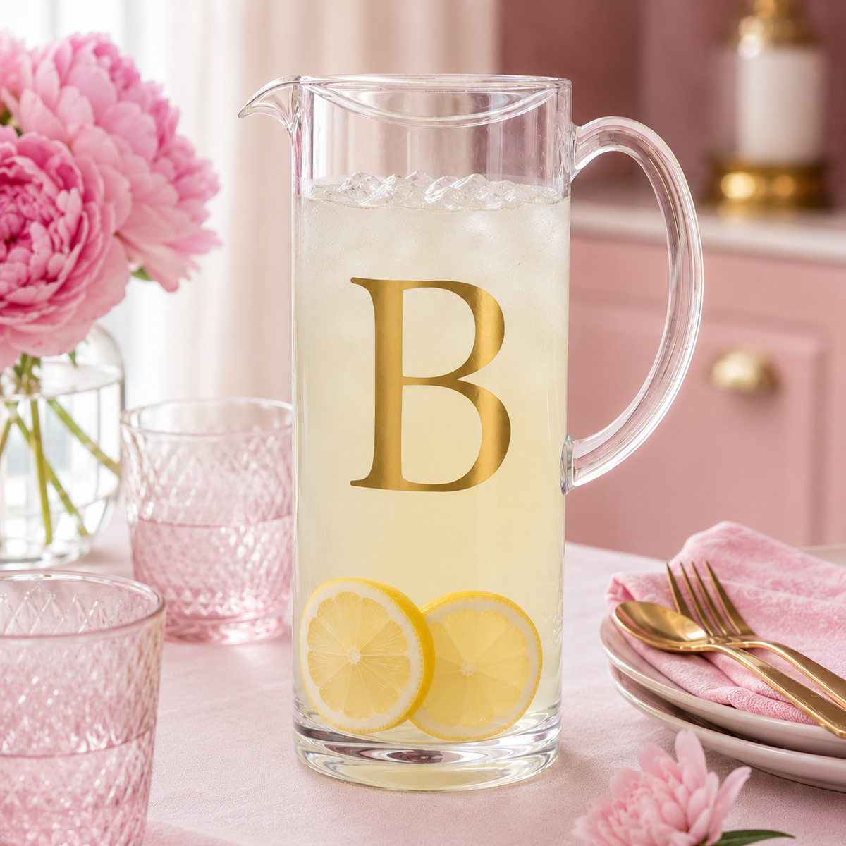 Lucite Pitcher