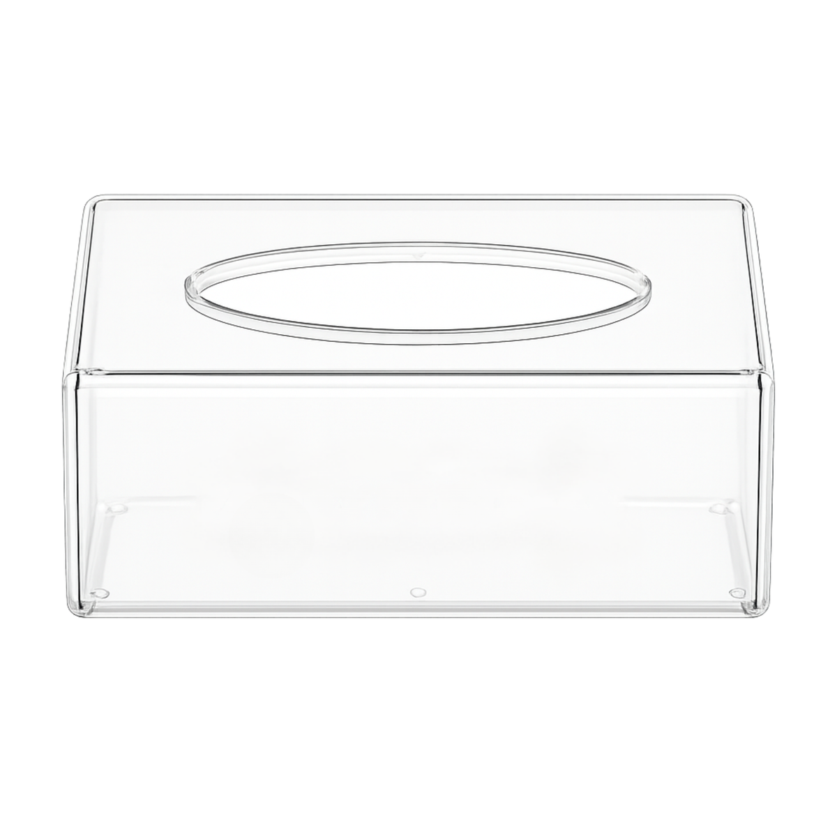 Lucite Tissue Box