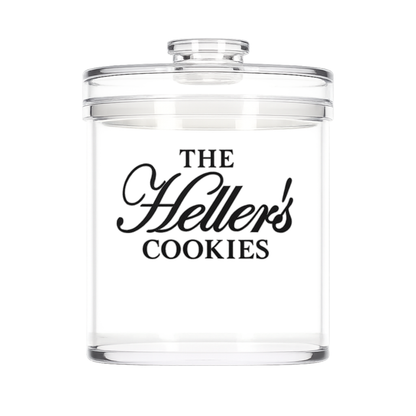 Lucite Cookie Jar