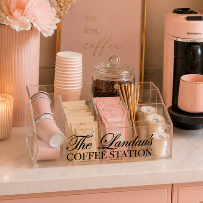 Lucite Coffee Station