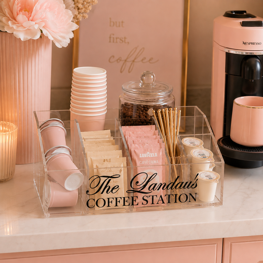 Lucite Coffee Station