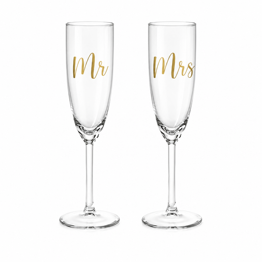 Champagne Glasses x2