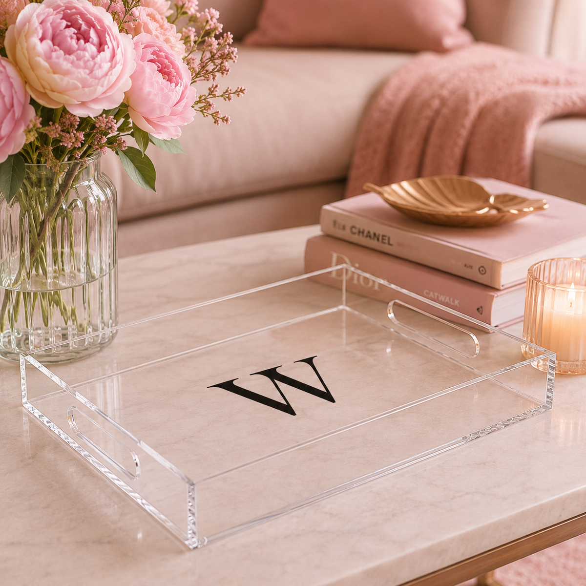 Lucite Tray