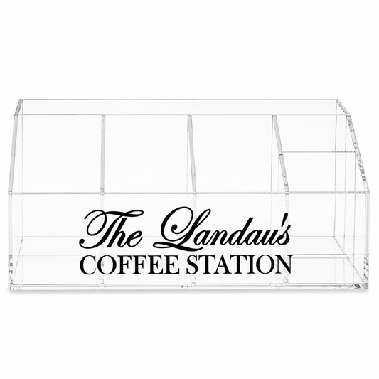 Lucite Coffee Station